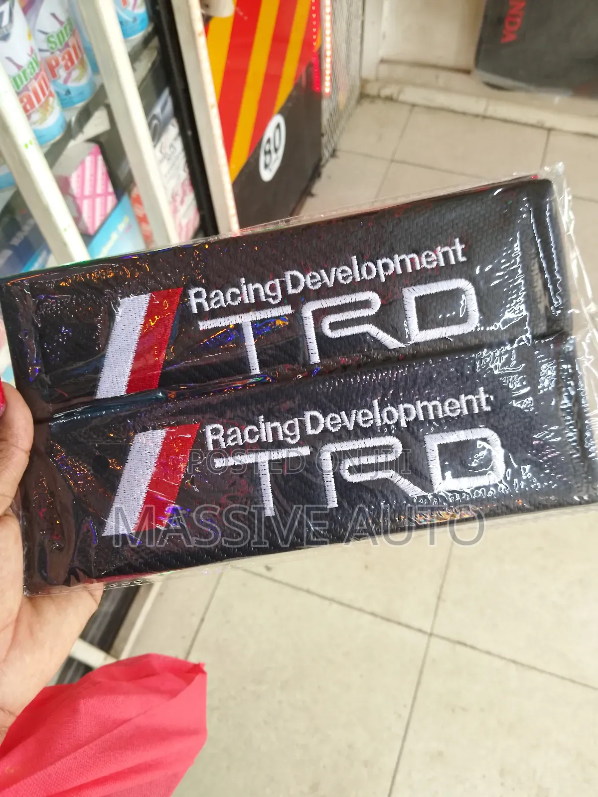Buy TRD Seat Belt Covers,/ Car Seat Belt Covers