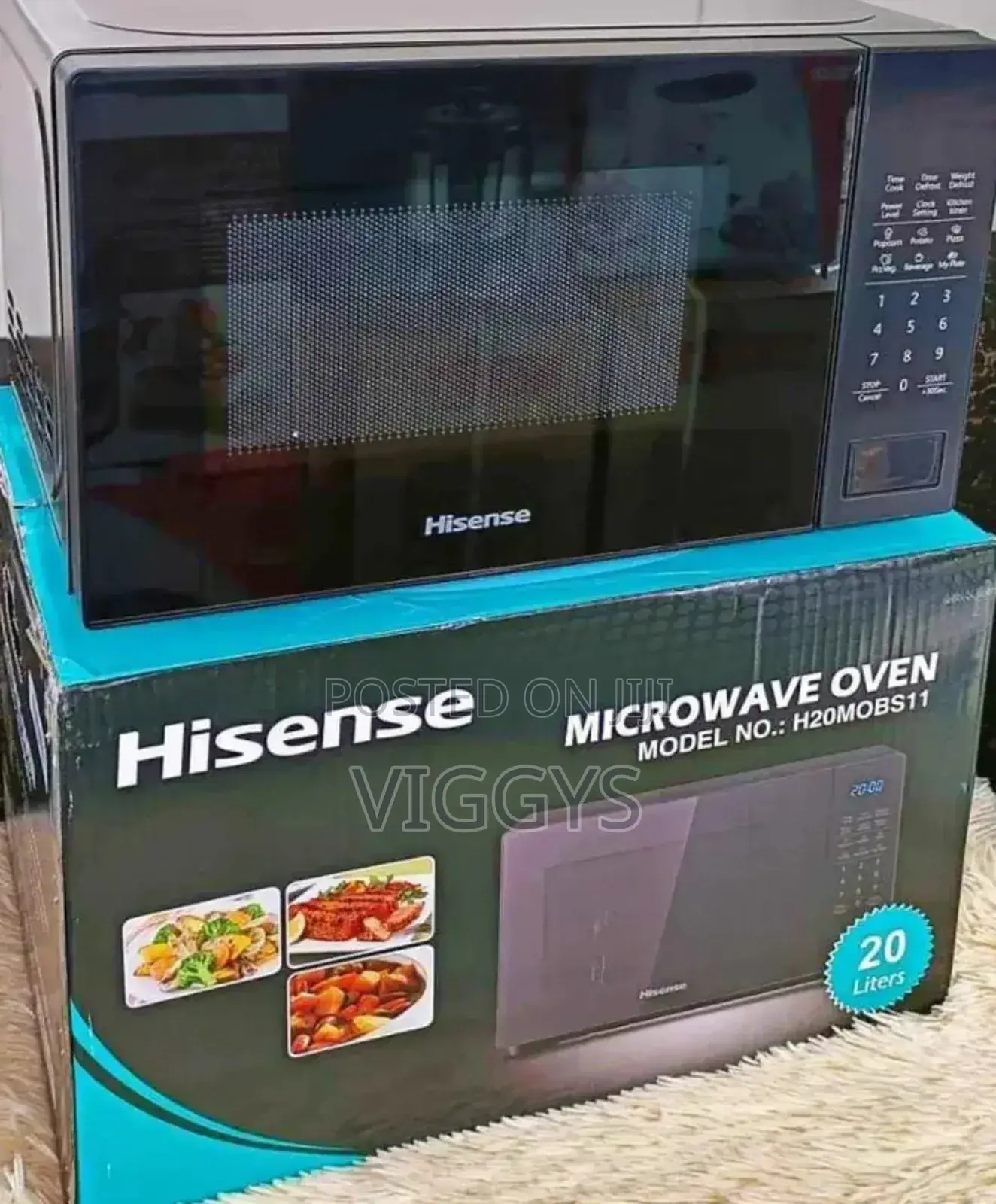 Cool Hisense 20L Digital Microwave/Hisense HSYM20L/M