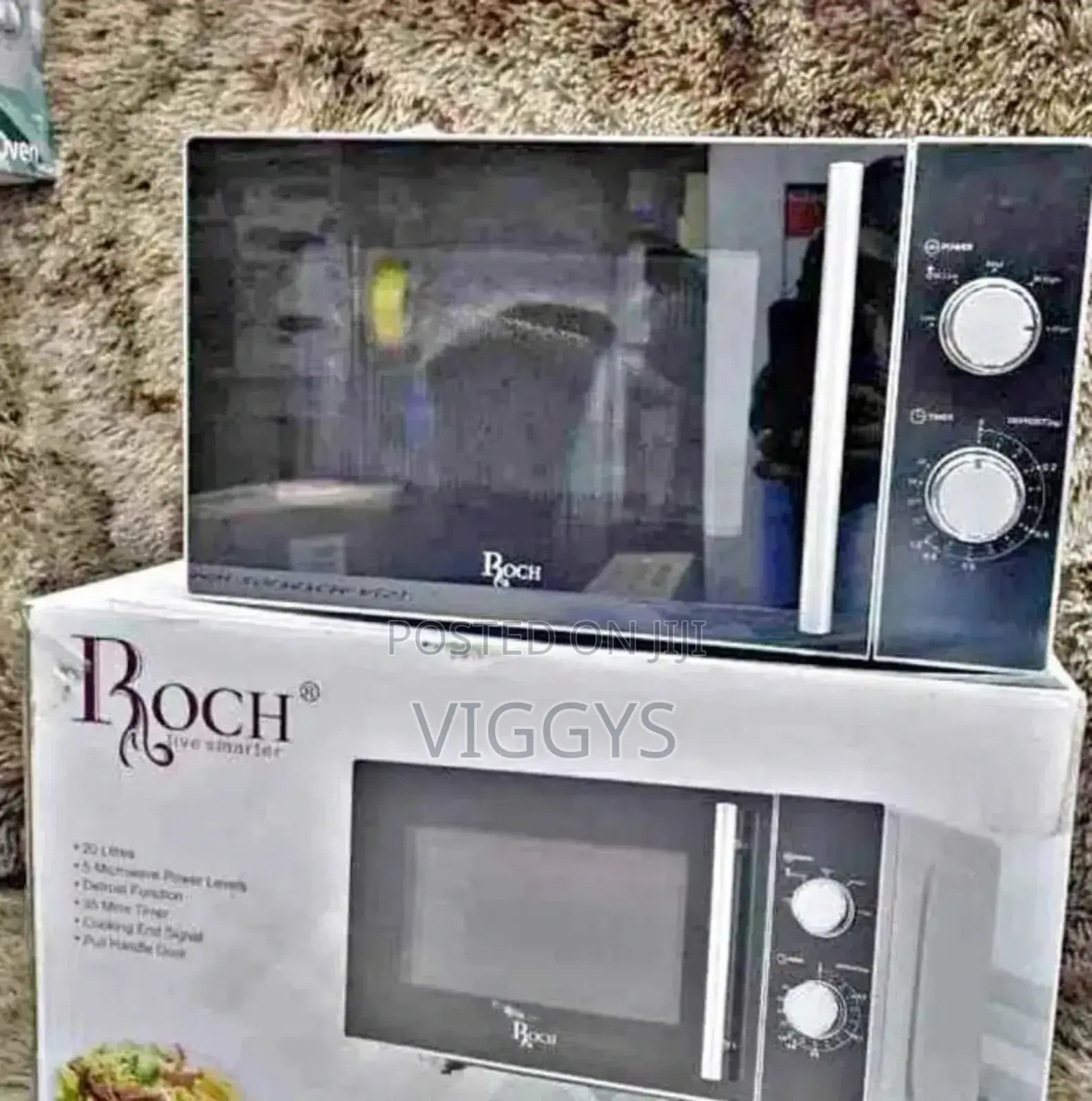 Durable Roch Manual Microwave/Roch20l/Rm-02