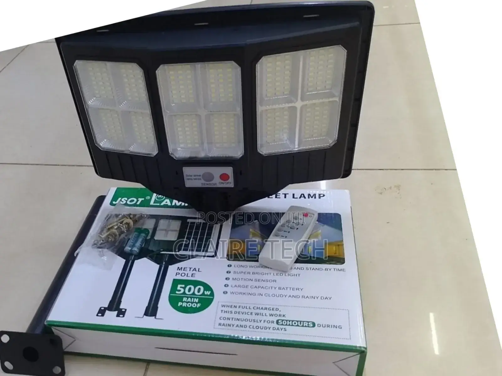 Brand New Jsot 500 Watts Solar Street Lights Available