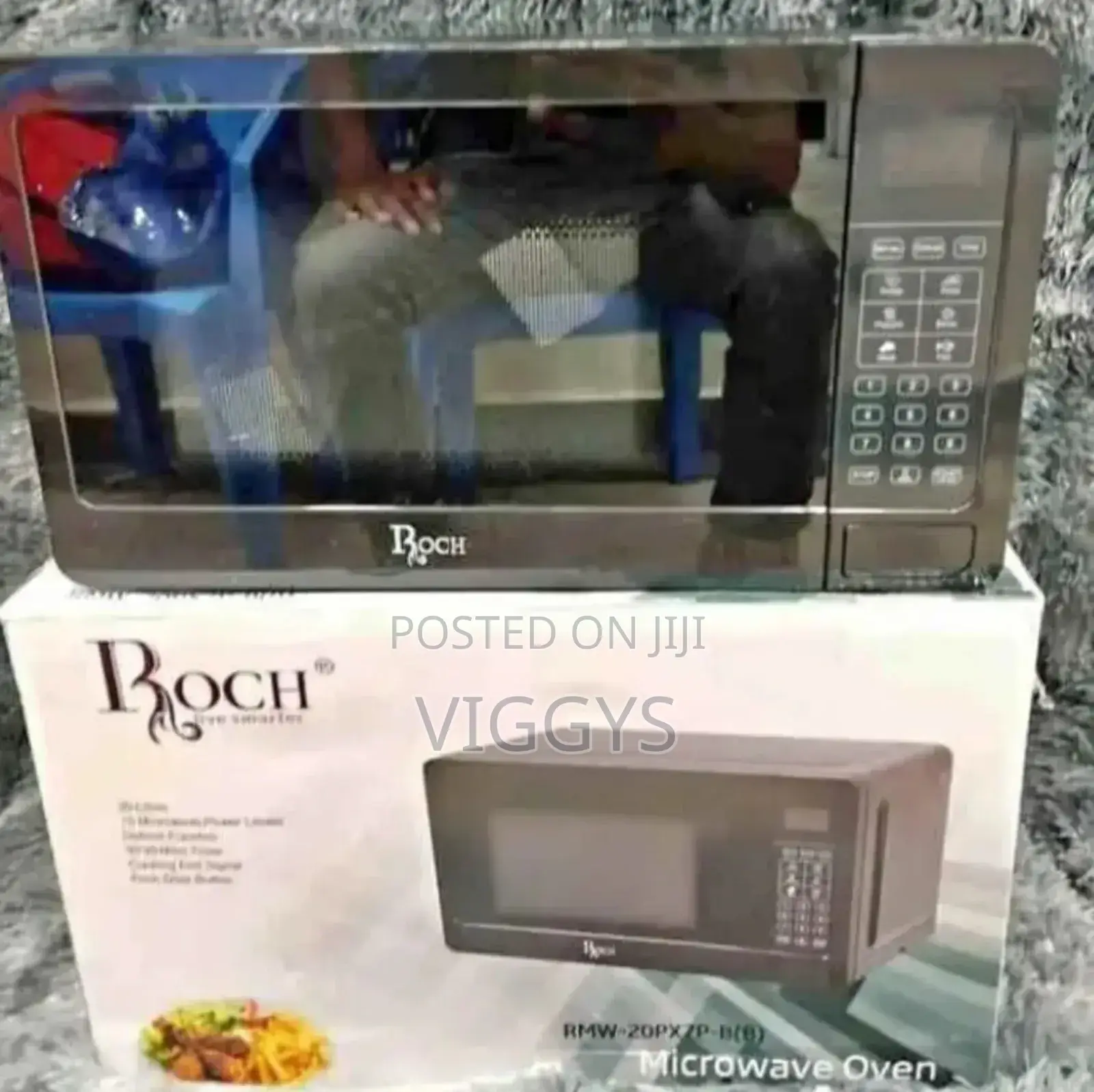 Brand New Roch Digital Microwave/Roch20l/Rm-02/Digital