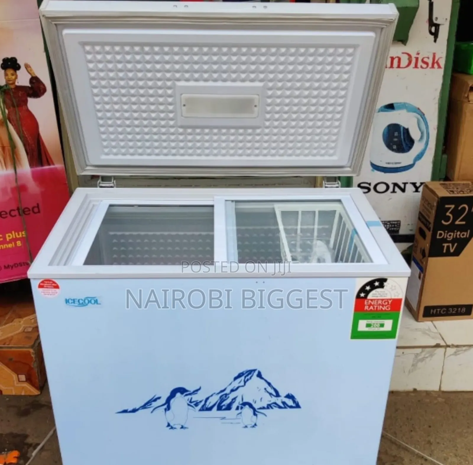 Ecomax  169 Litres Icecool Freezer