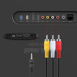 TV Male to Male Audio Video Adapter Wire 3.5mm Jack to 3 RCA