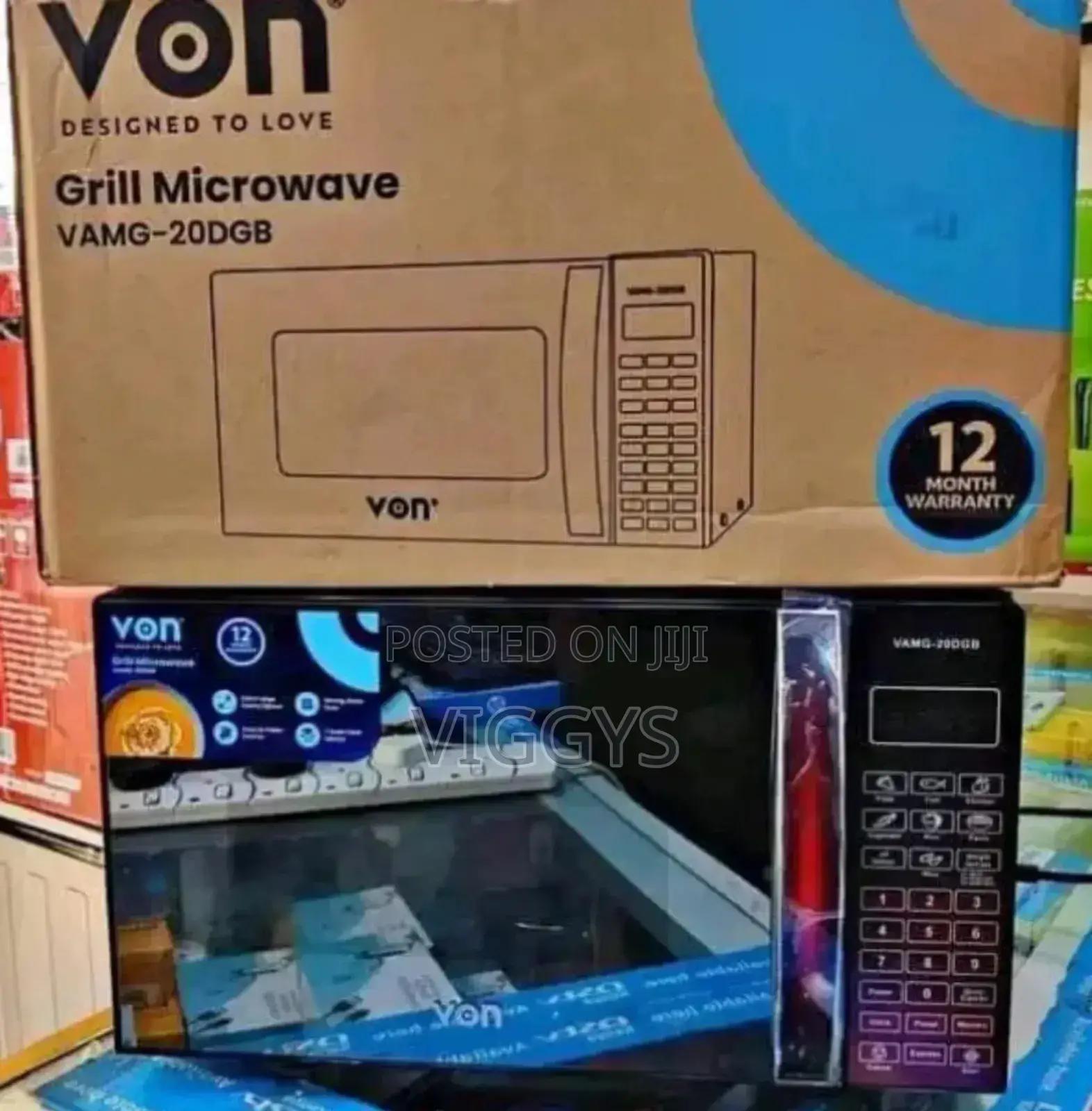 Von Digital Microwave 20 Litres/Von Digital/20l/M