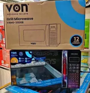 New Von Digital Microwave 20 Litres/Von Digital/20l/M