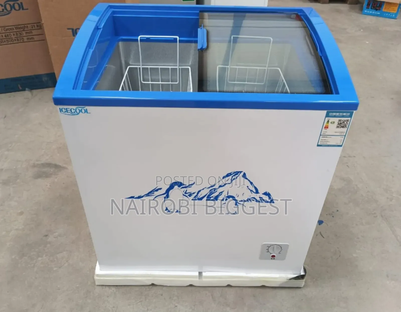 Icecool 159 Litres Display Freezer