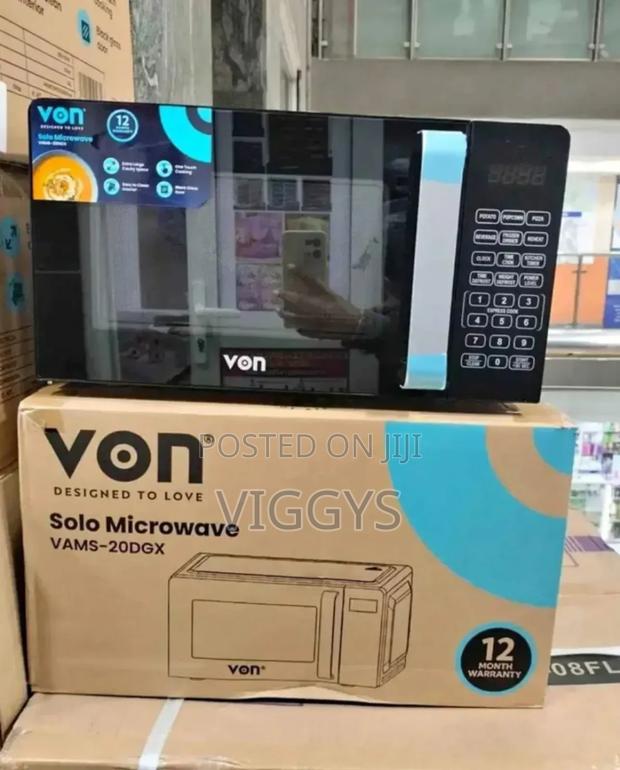 Durable Von Digital Microwave 20 Litres/Von Digital/20l/M