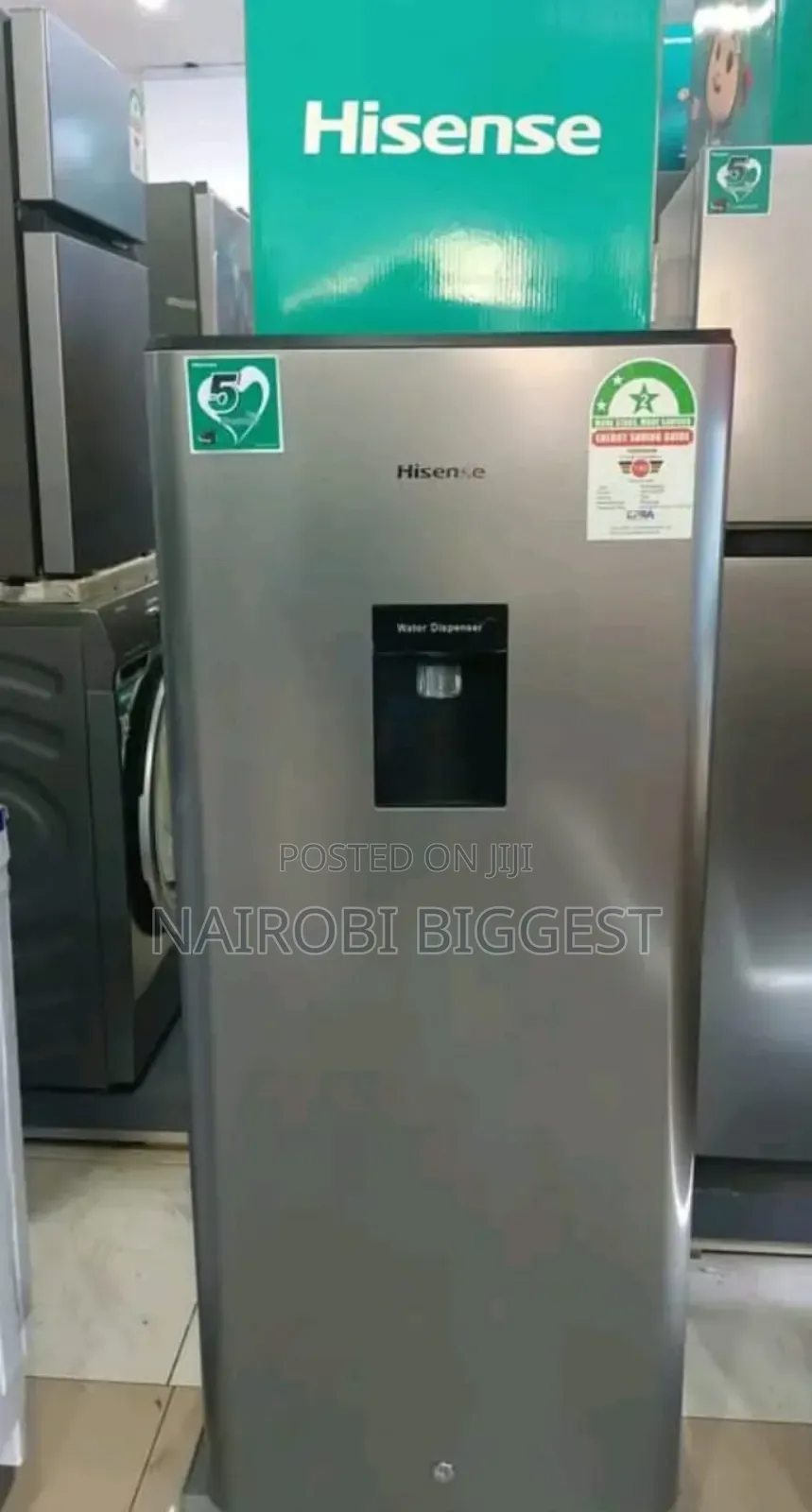 Hisense 176litre Single Door Fridge With Dispenser