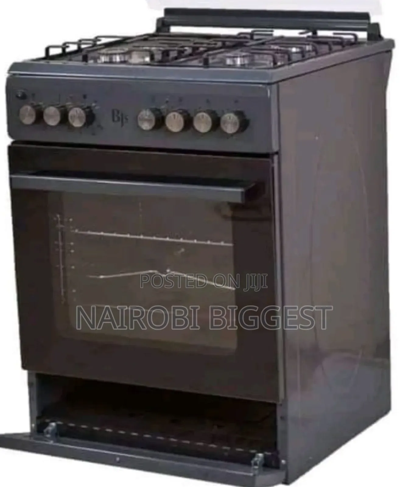 Silver Bjs Standing 3gas+1 Cooker 60 By 60