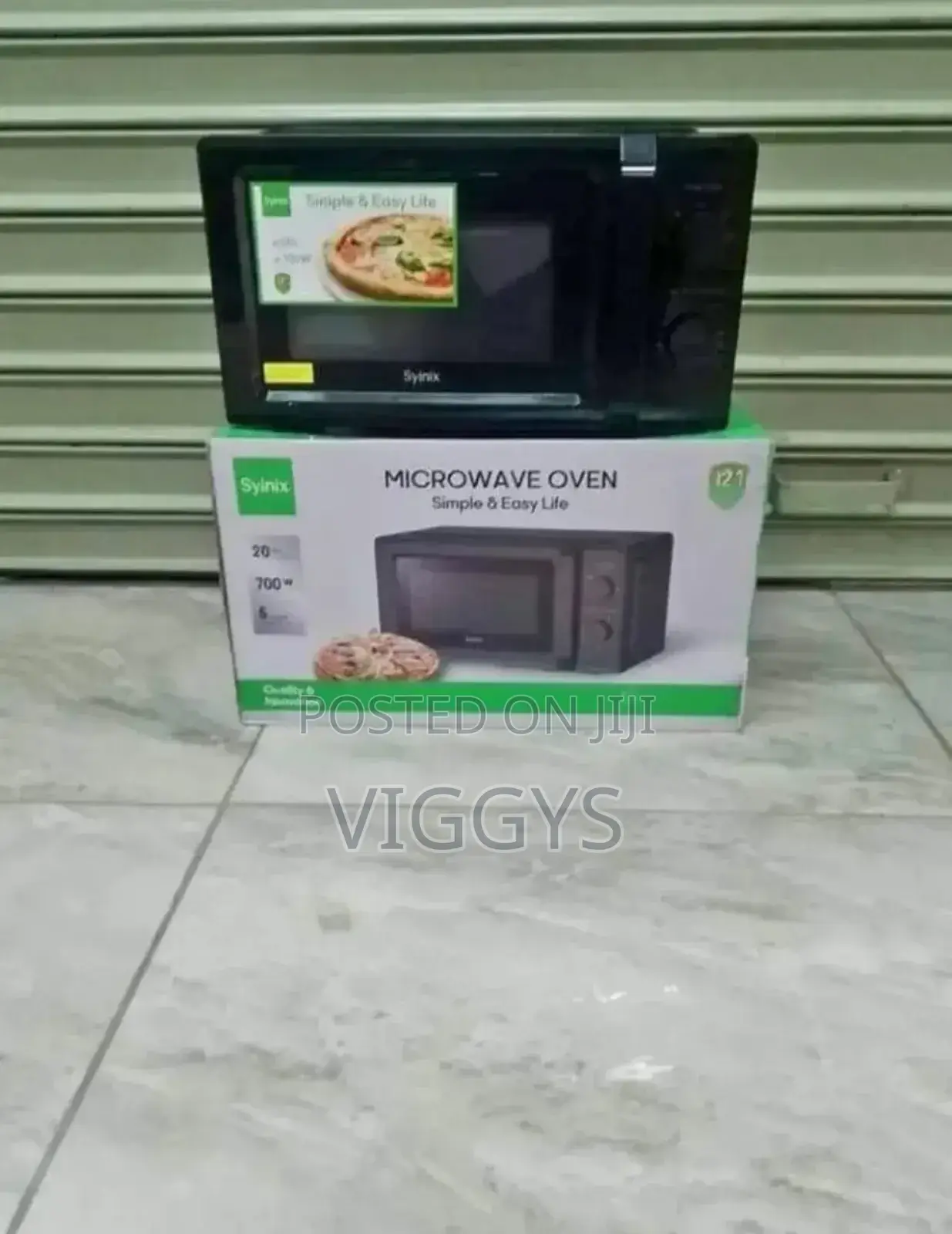 Synix 20 Litres Microwave Manual/Synx20l/Microwave