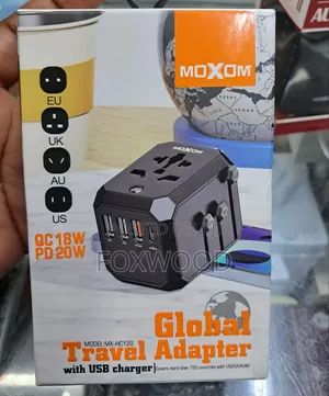 Moxom International Adapter With PD Type C 20W Port