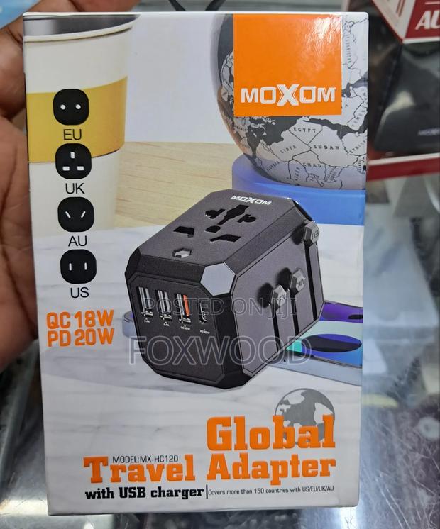 Moxom International Adapter With PD Type C 20W Port - thumbnail 4