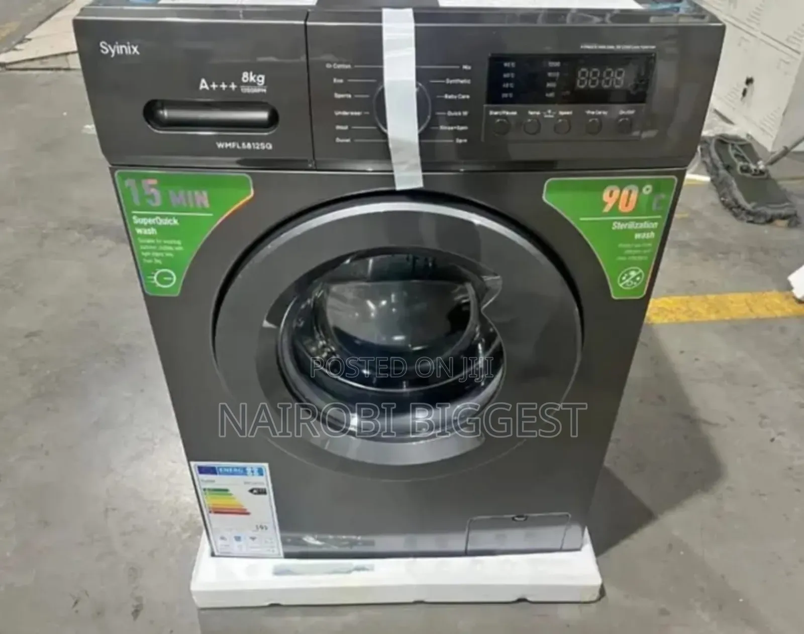 8 Kgs Synix Washing Machine - Energy Saver