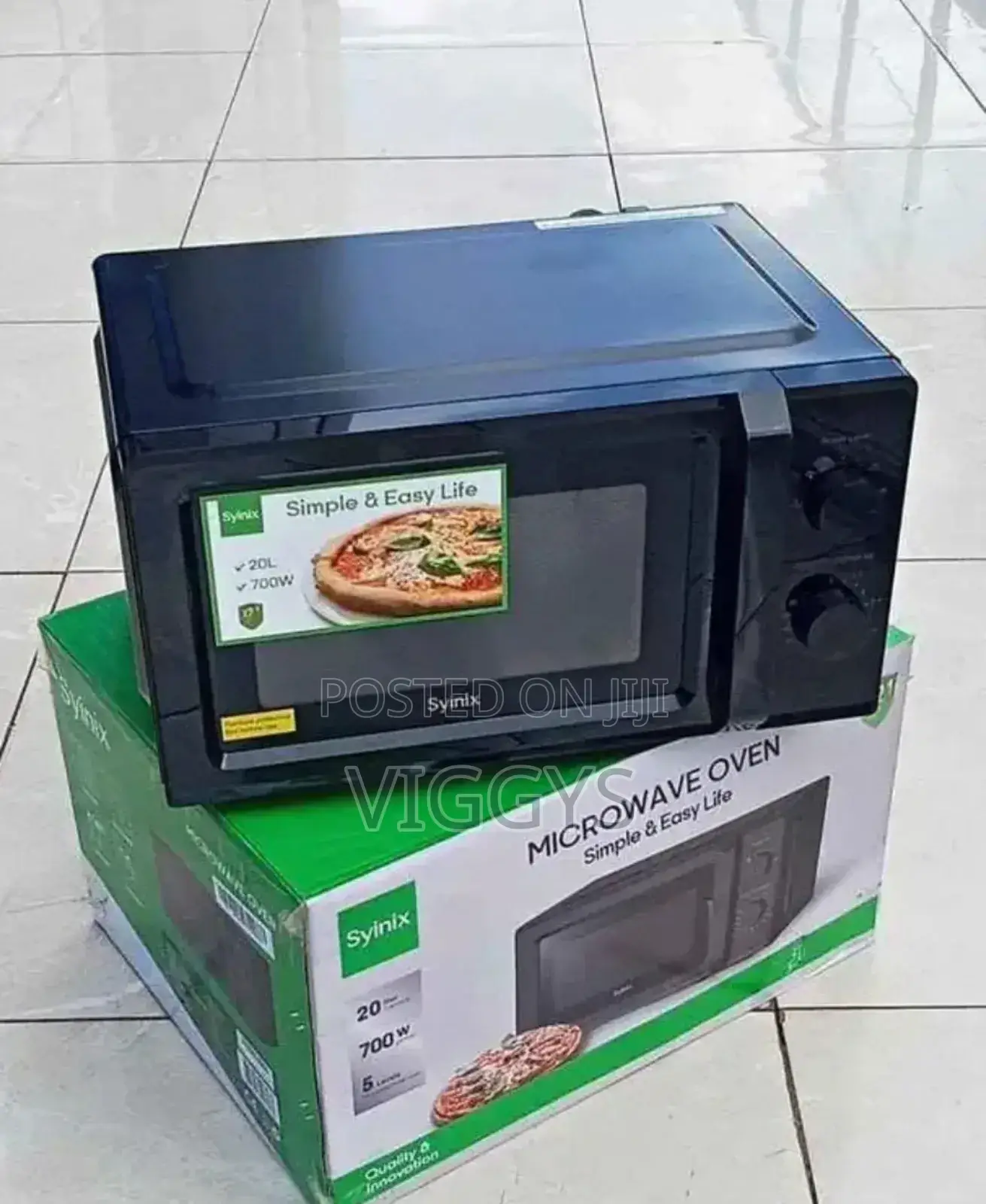 New Arrival Synix 20 Litres Microwave Manual/Synx20l/Micro