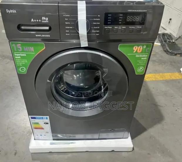 Syinix 8 Kgs Front Load Washing Machine - main view