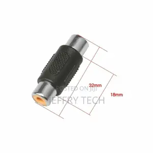 AV RCA Audio Video Female to Female Jack Coupler Adapter Con
