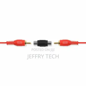 AV RCA Audio Video Female to Female Jack Coupler Adapter Con