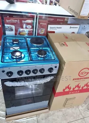 Eurochef 3+1 Standing Cooker 50 By 55
