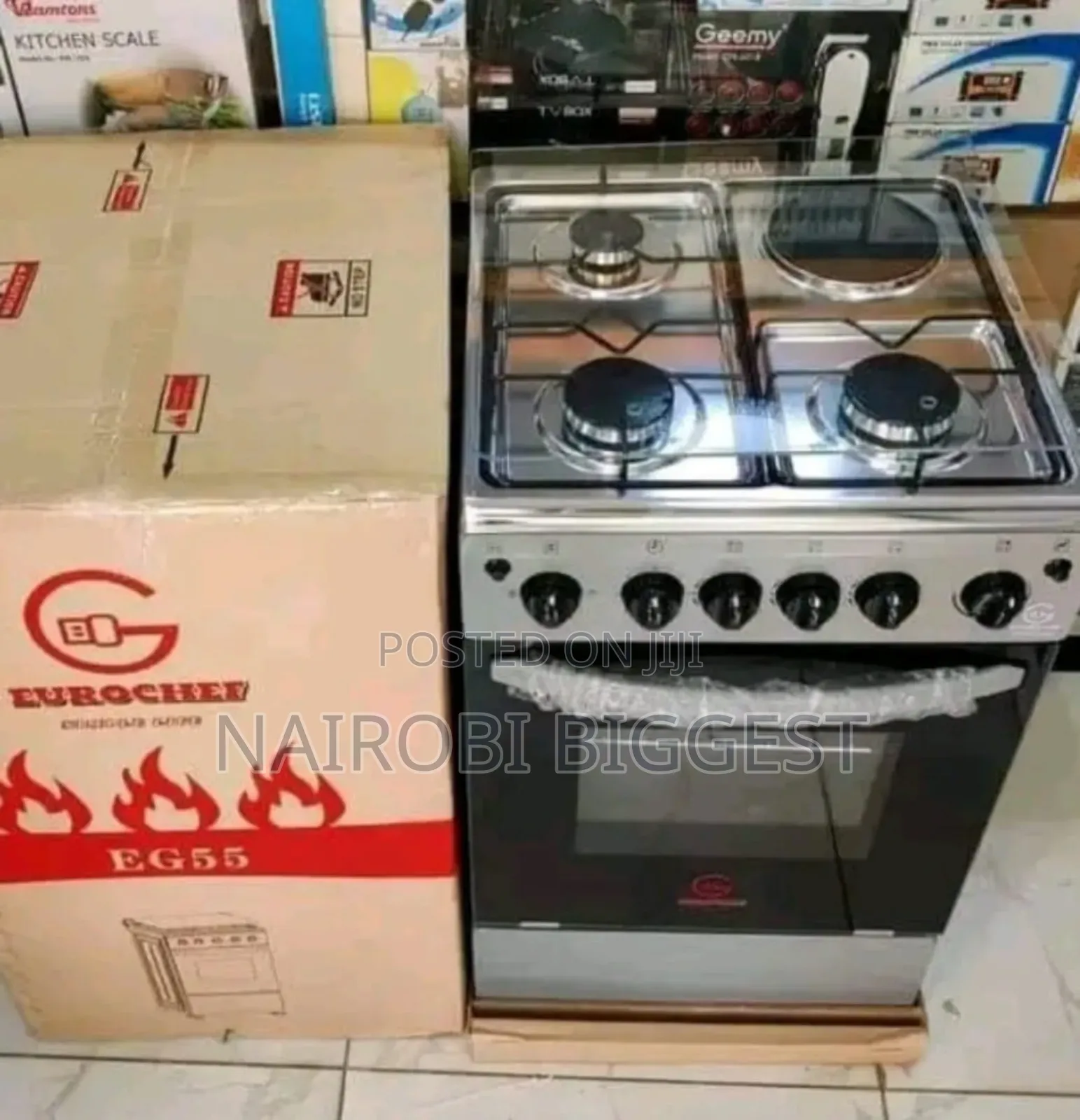 Smart Eurochef 3+1 Cooker 50 by 55