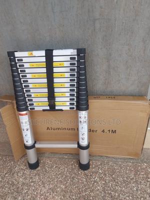 4.1meters Aluminium Single Telescopic Ladder - thumbnail 2
