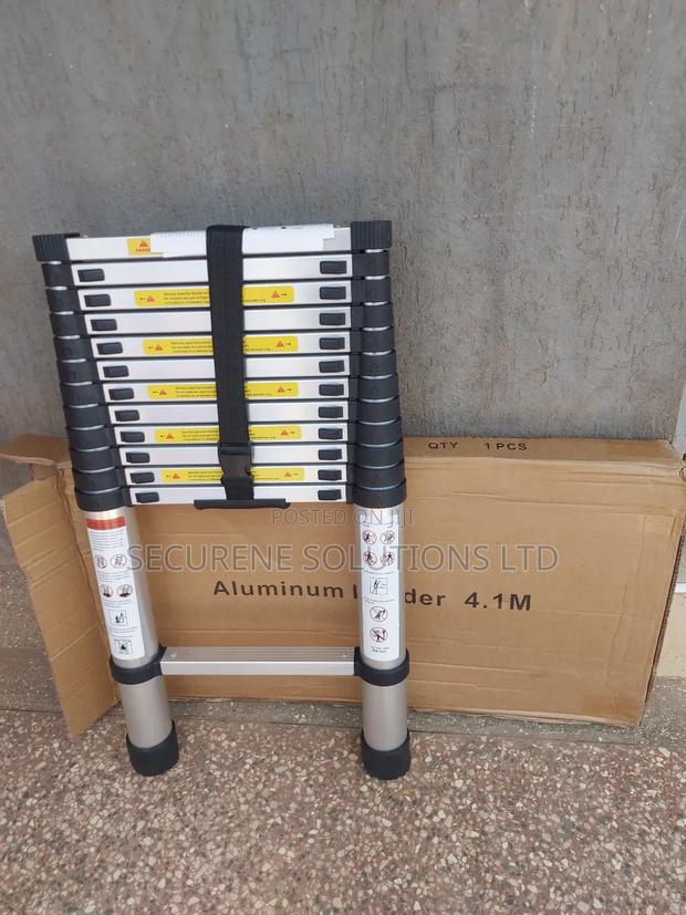 4.1meters Aluminium Single Telescopic Ladder - main view