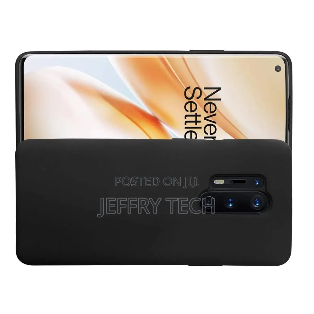 Silicone Soft Back Cover Case For Oneplus 8 Pro / 1+8 Pro (B