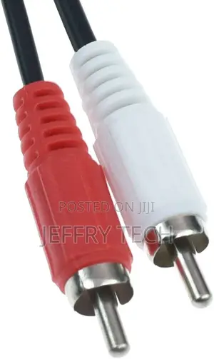 3.5mm Audio 2 RCA Cable 1/8" Stereo Female to 2 RCA Male Y S