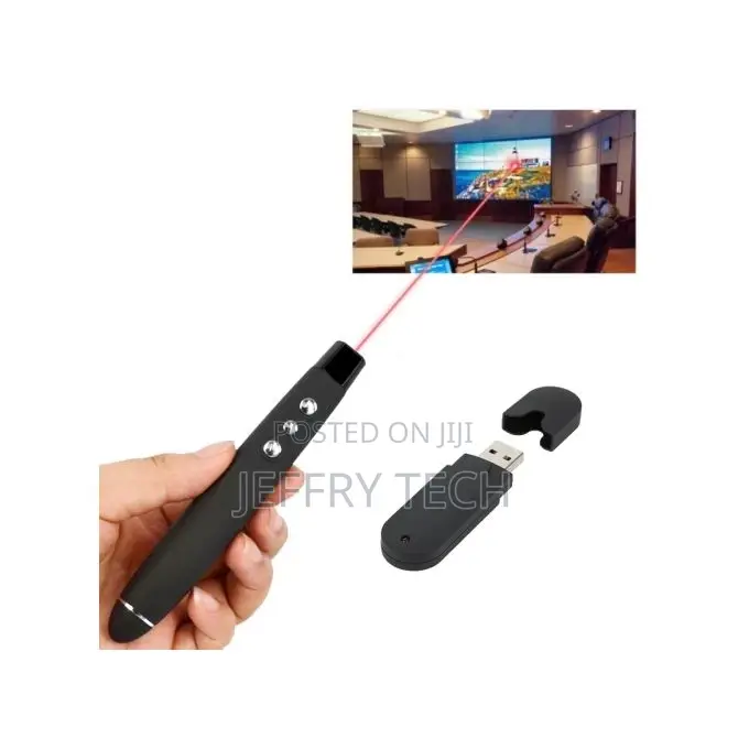 Presentation Laser Pointer - For Data Show - With Pouch - Bl