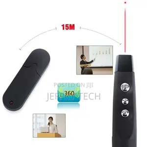 Presentation Laser Pointer - For Data Show - With Pouch - Bl