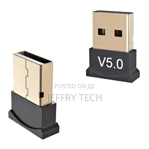 Generic Mini USB Bluetooth 5.0 Key - Black