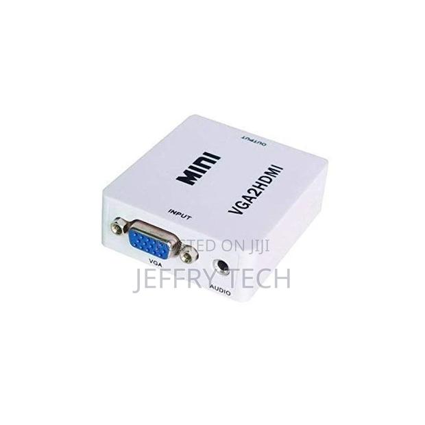 Generic HDMI to VGA Converter Adapter - Full HD 1080p - Whit