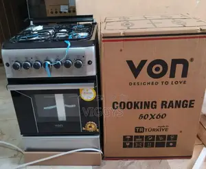 Von Hotpoint 50 *60 3+1 Standing Cooker Vo/N3eg+1e