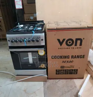 Classic Von Hotpoint 50 *60 3+1 Standing Cooker Vo/N3eg+1e