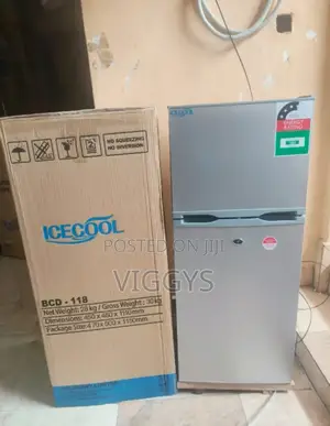 Durable Icecool 118 Litres Double Door Refrigerator I/1r8d