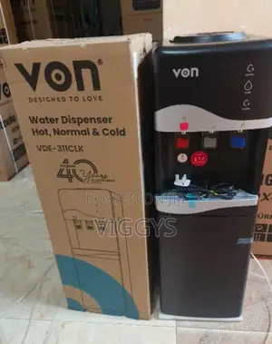 New Von 3tap Water Dispenser HCN With Child Lock v/Onh