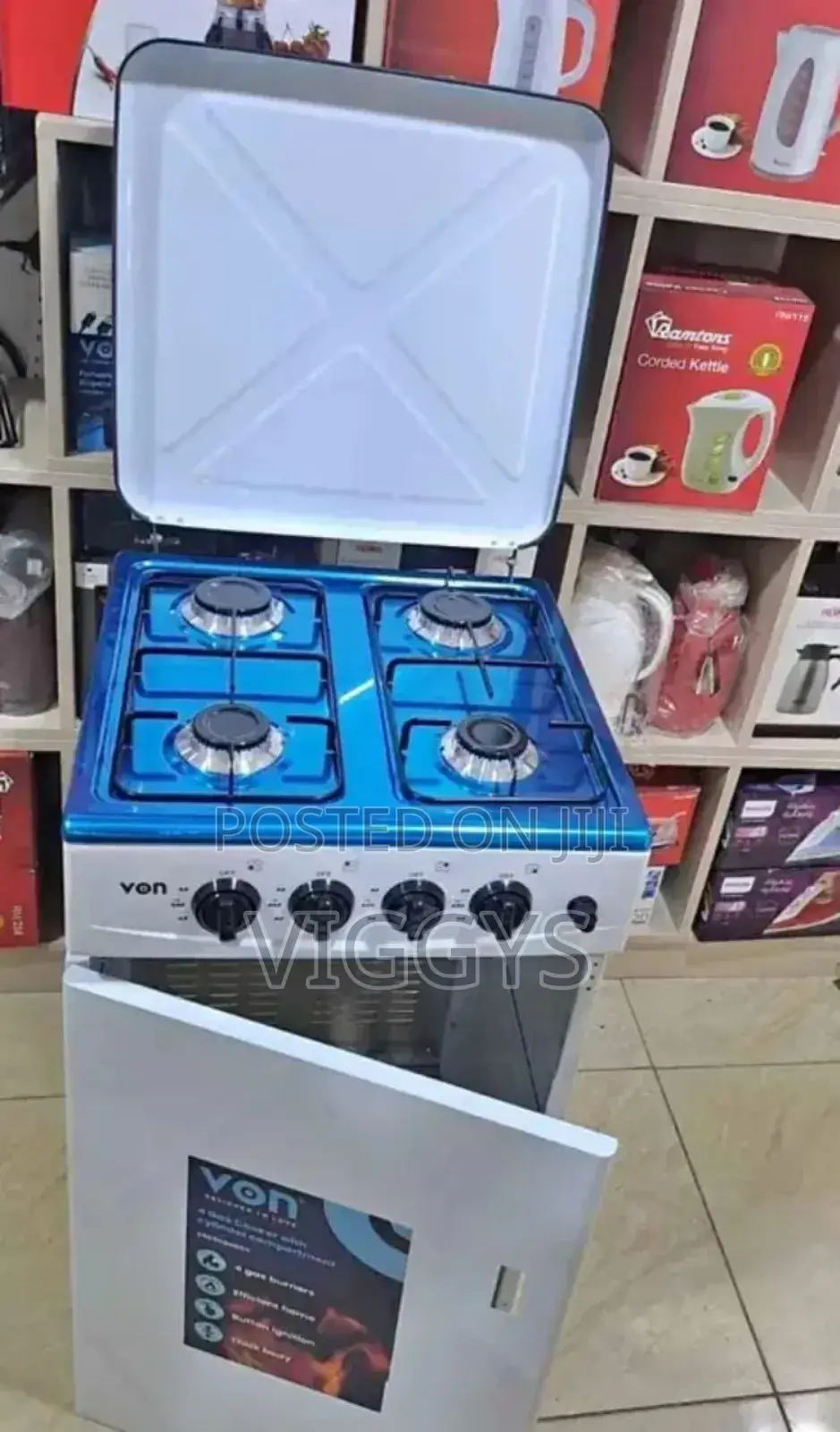 Brand New Standing 4gas VON With CYLINDER COMPARTMENT v/One