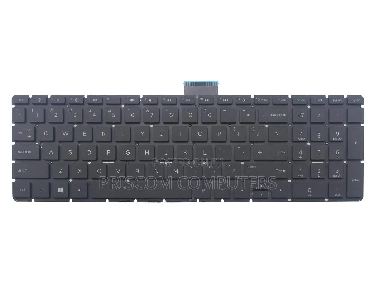 Laptop Keyboard for HP 250 G6 255 G6 256 G6 256 15-Bs 15-Bw