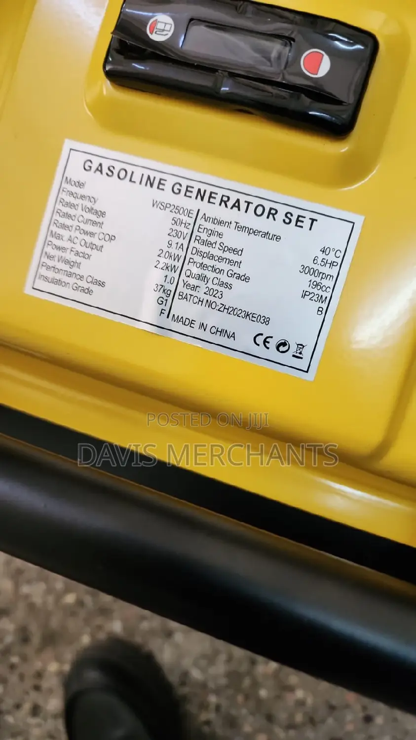 Quality and Affordable Gasoline Generator
