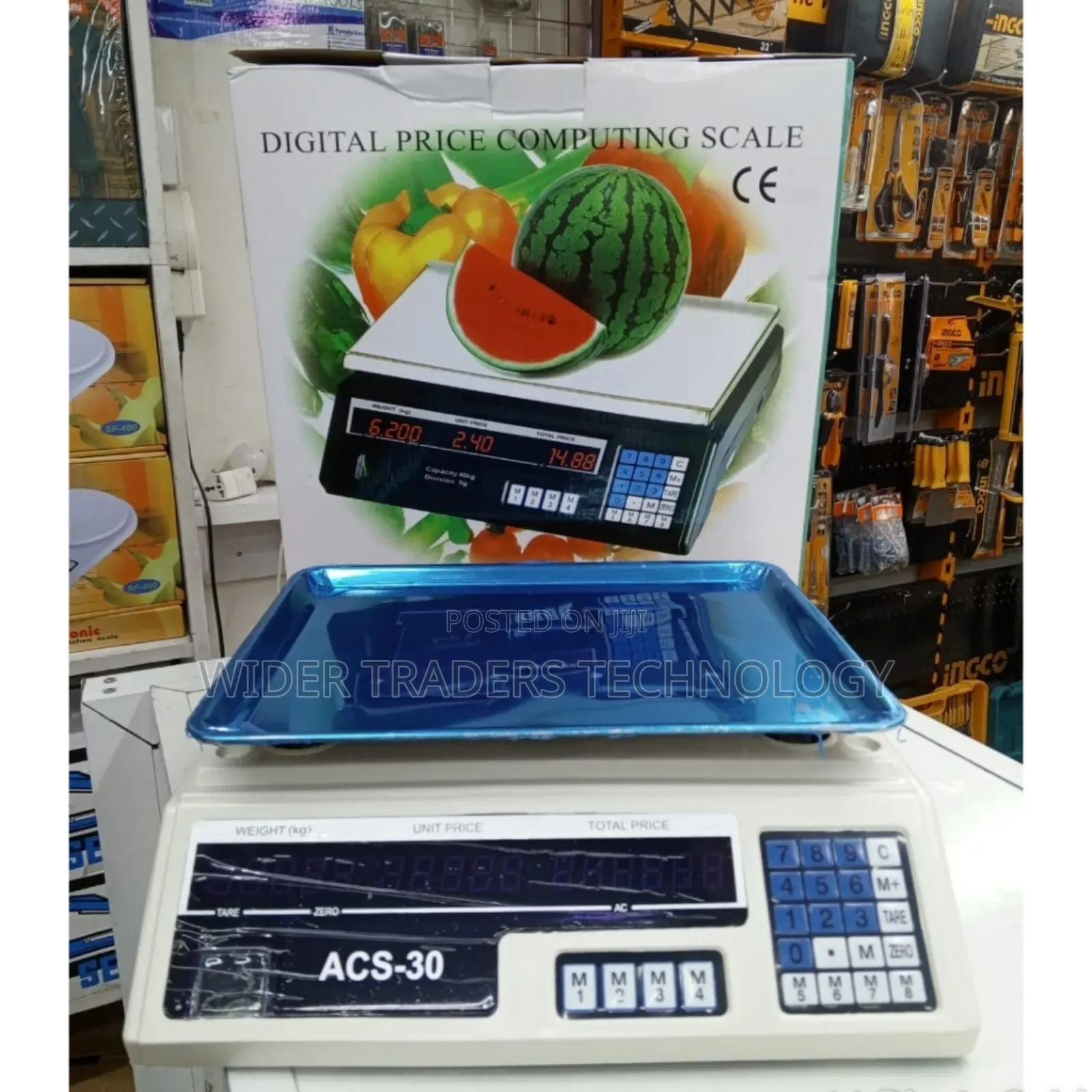 Acs 30 Digital Weighing Scale - Up to 30kgs