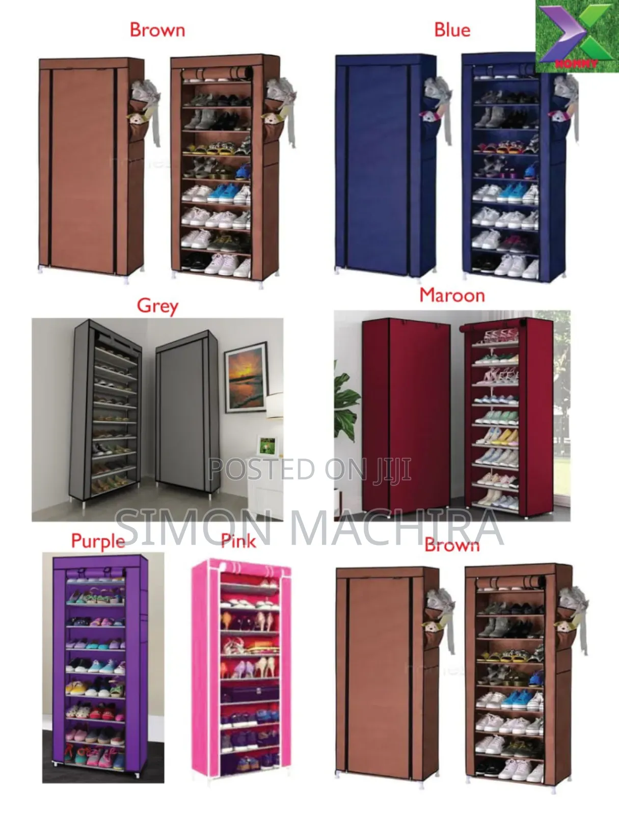 9 Layer Shoe Rack