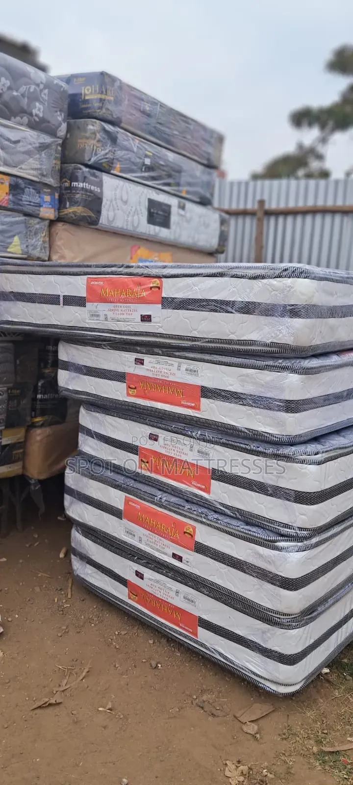 4by6 10inch Bobmil Maharaja Pillowtop Spring Mattresses.