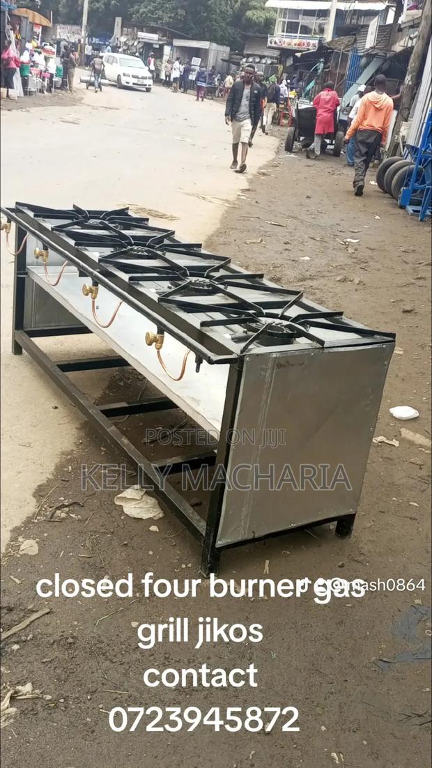 Closed Four Burner Gas Grill Jikos - thumbnail 2