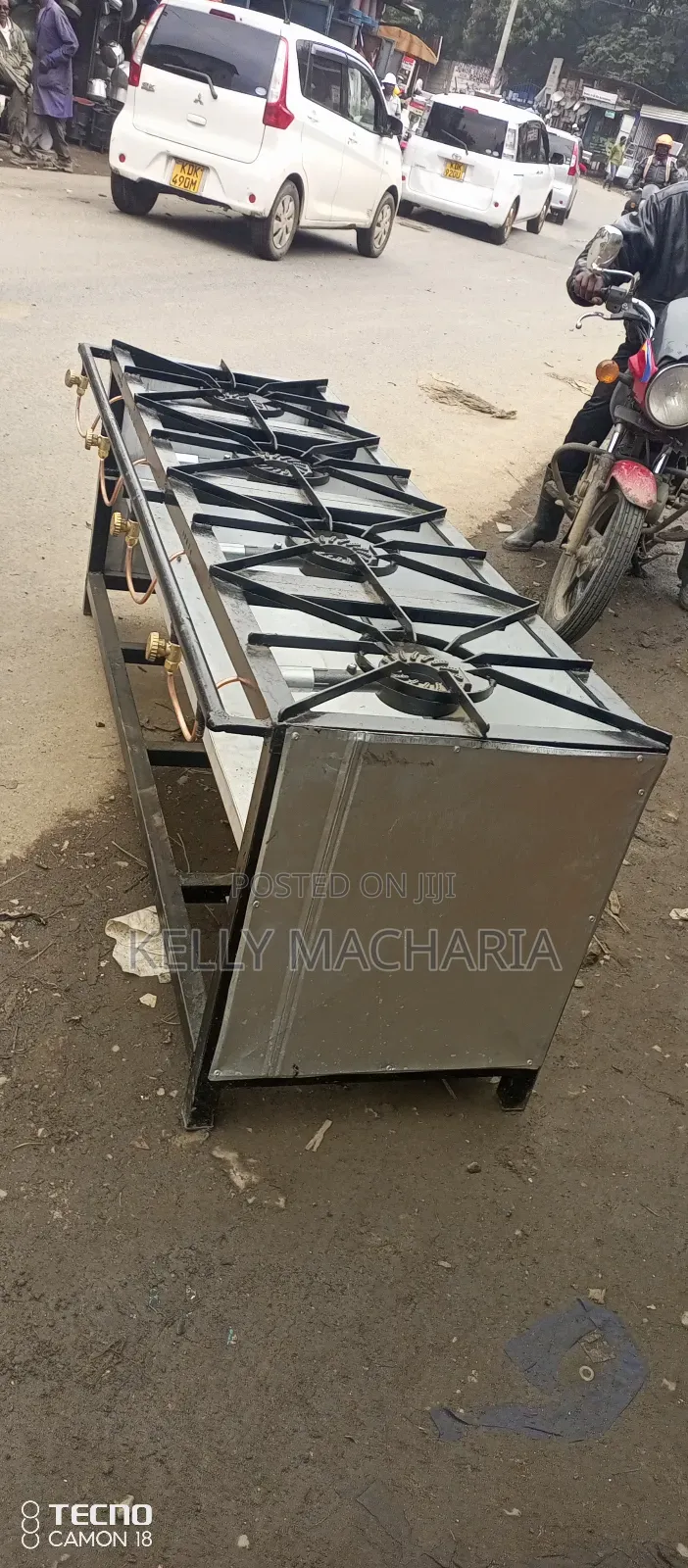 Closed Four Burner Gas Grill Jikos