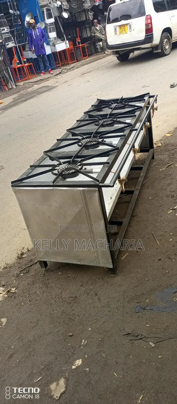 Closed Four Burner Gas Grill Jikos
