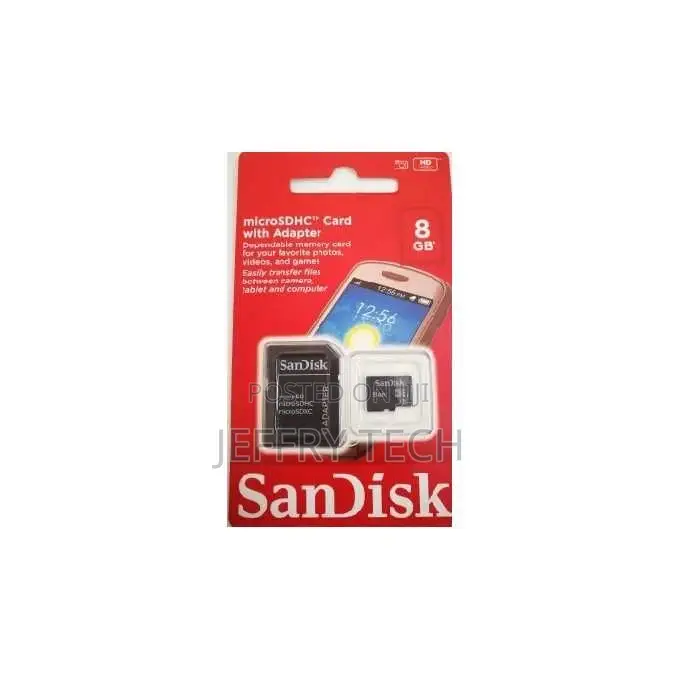 Sandisk Microsdhc Card 8GB