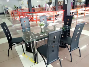 Glass Dining Table.