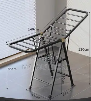 Sturdy Hanging Balcony Organizer Storage Outdoor Drying Rack