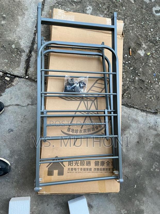 Sturdy Hanging Balcony Organizer Storage Outdoor Drying Rack - thumbnail 3