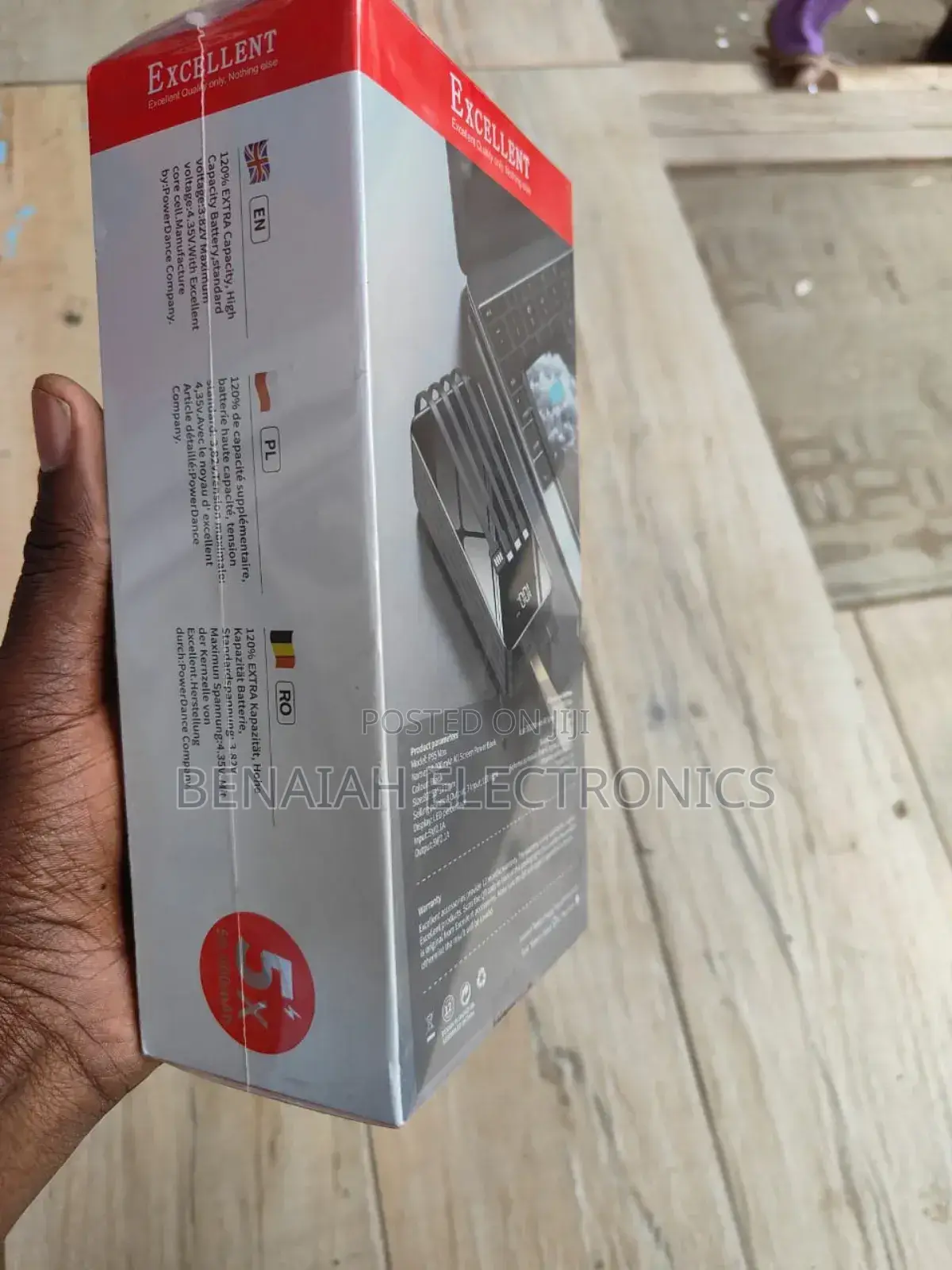 Powerbank.50000 Mah Excellent Powerbank.(4cables))