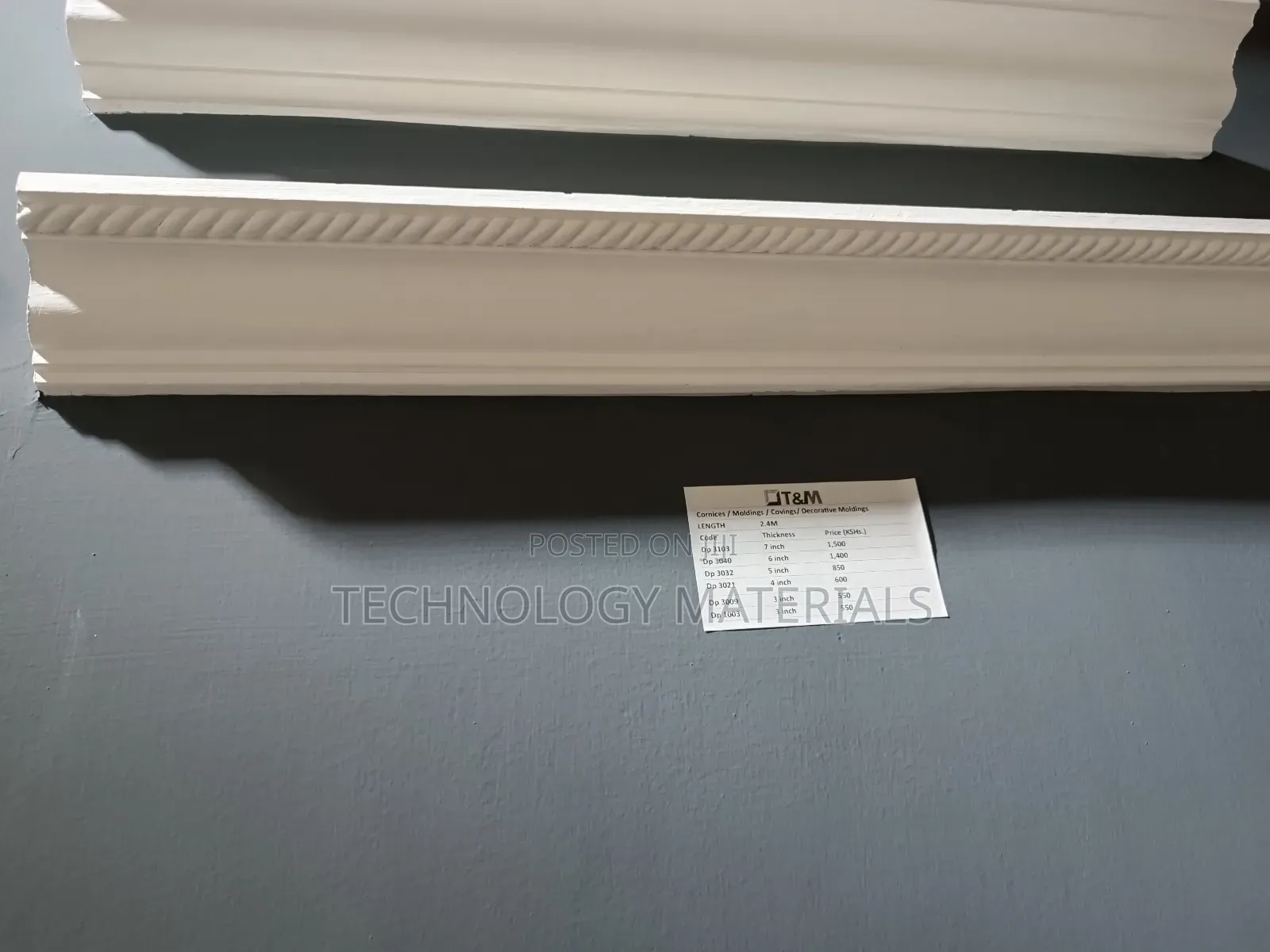PU Cornice 3 Inch
